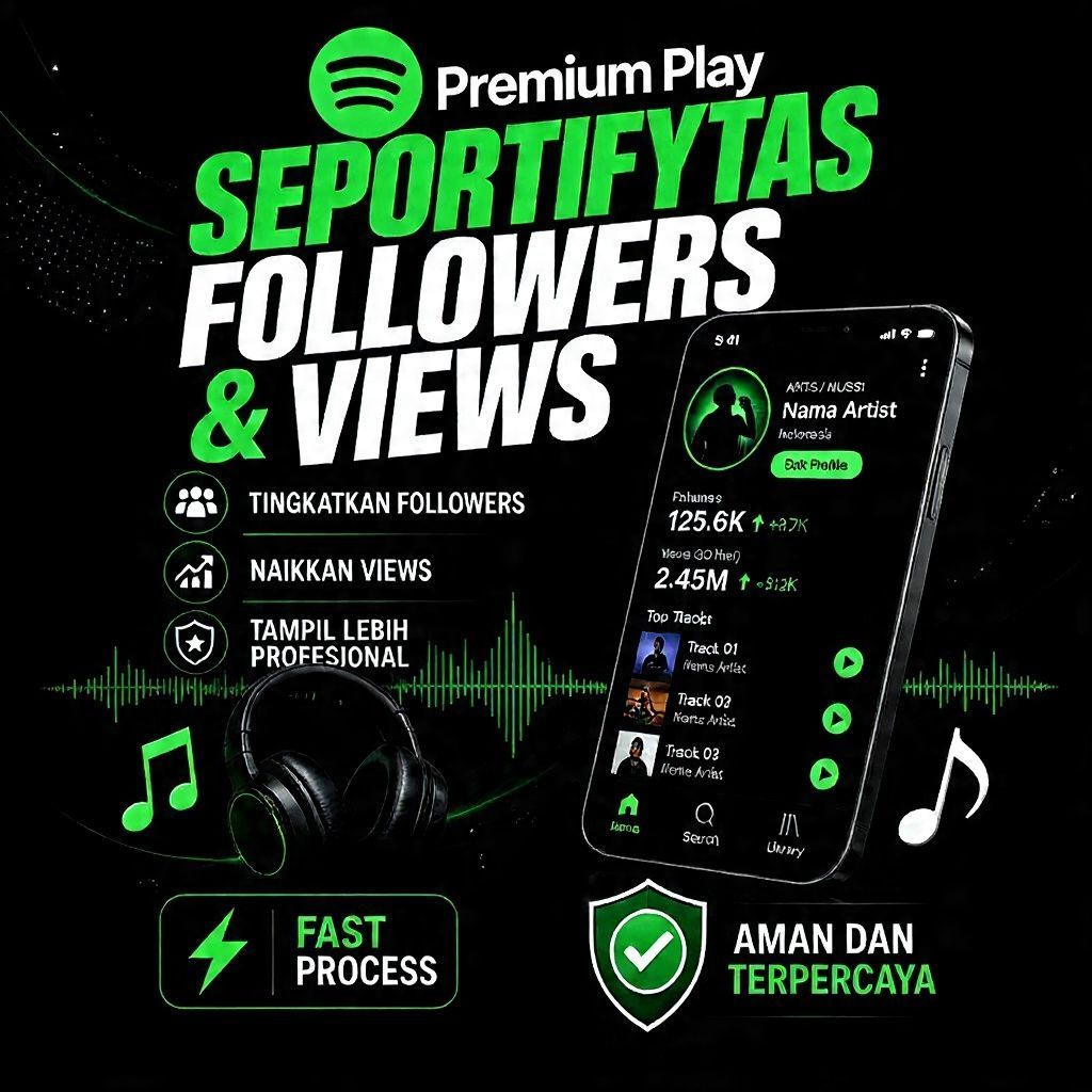 Jasa Follower Spotifytas Murah + Views | Tambah Followers Spotify Aman Cepat Tanpa PasswordHashtag /