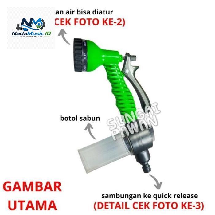 Sprayer spray spruyer semprotan penyemprot semprot air water cuci mobil motor car wash tabung sabun 