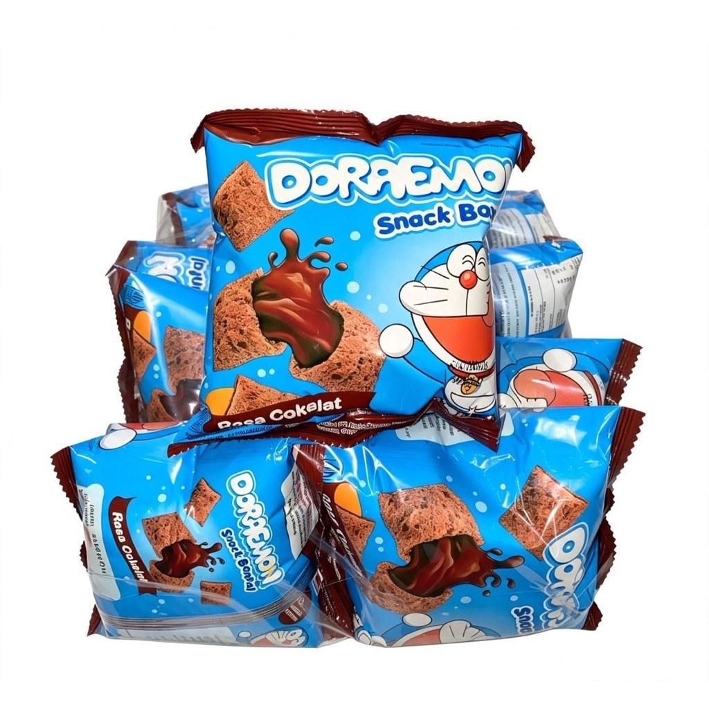 DORAEMON SNACK BANTAL (BERHADIAH BILA BERUNTUNG) ISI 10