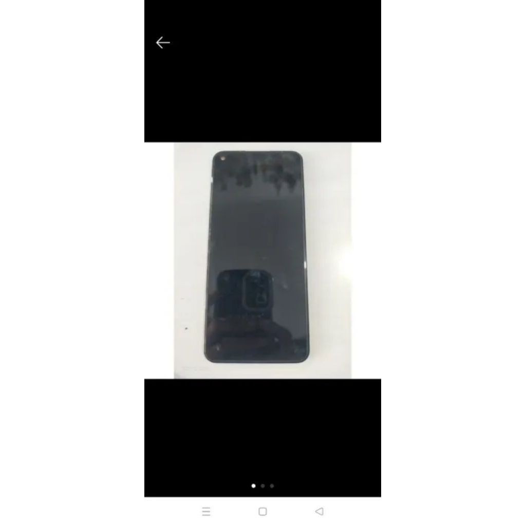 Lcd Tc Hp Oppo A53 Minus Lcd Garis cabutan normal