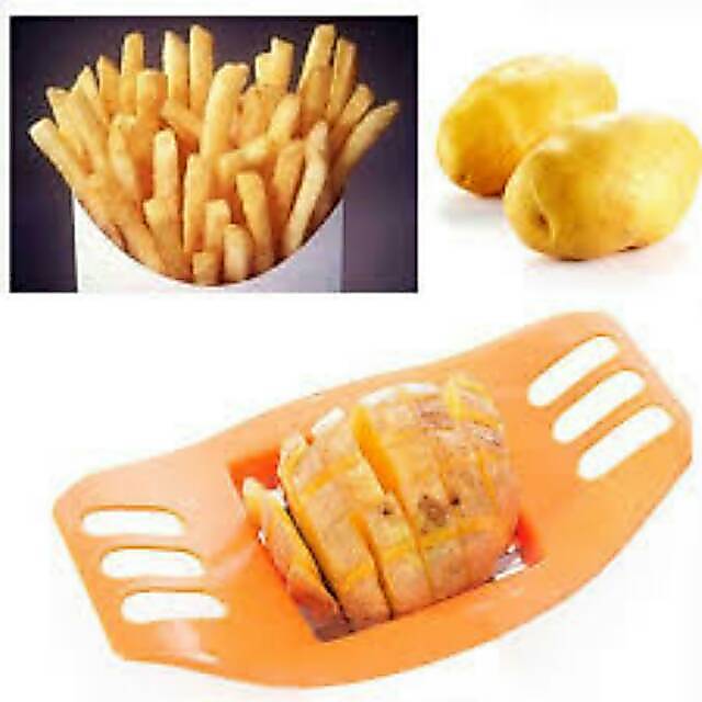 Pemotong kentang goreng slicer kentang