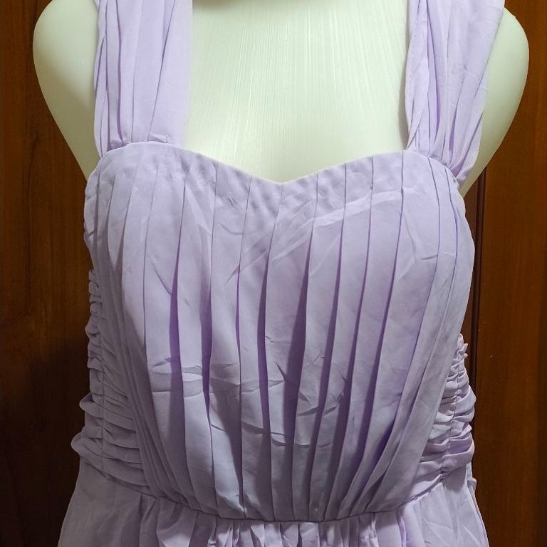 Dress Pesta Lilac