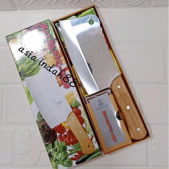 Pisau Daging Tajam Tebal / Golok Cingcang / Pisau Sayur B - 215
