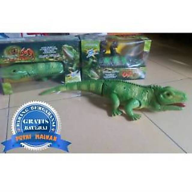 Mainan kadal iguana