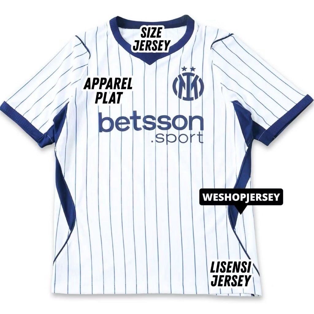 PLAYER ISSUE Jersey Inter Milan Away 2026 2027 - Jersey Inter Terbaru High Quality