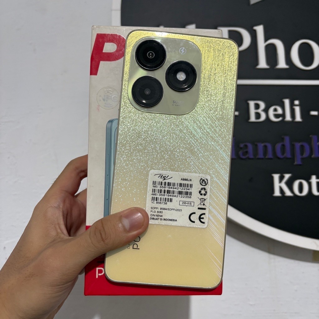 ITEL P55 4G 8/256 Second Fullset Resmi