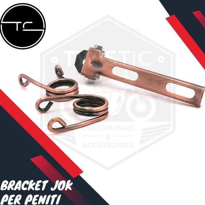 HAVISNUMARET33 - BRACKET PER PENITI SPRINGER JOK SINGLE SEAT CHOPPER BOBBER UNIVERSAL