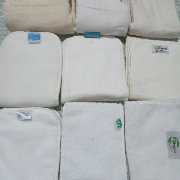 Preloved New Insert Clodi Sobi, Ningrat, GG, Babyclo, Babyland, Baby Leon
