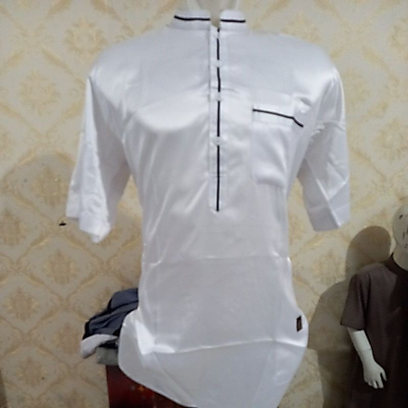 KOKO KURTA PUTIH / KOKO KURTA ARRIFQI / KOKO KURTA PUTIH APLIKASI