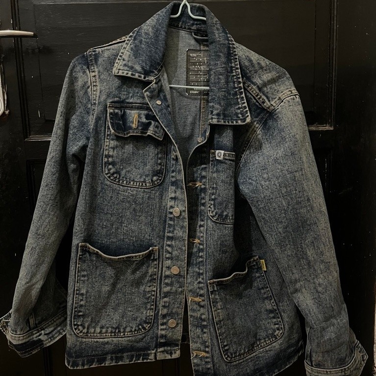 Jaket jeans vearst Chore Coat Montez Acid