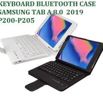 PANAMALA_ - KEYBOARD LEATHER CASE SAMSUNG GALAXY TAB A 8.0 2019 SM-P200/P205 STAND