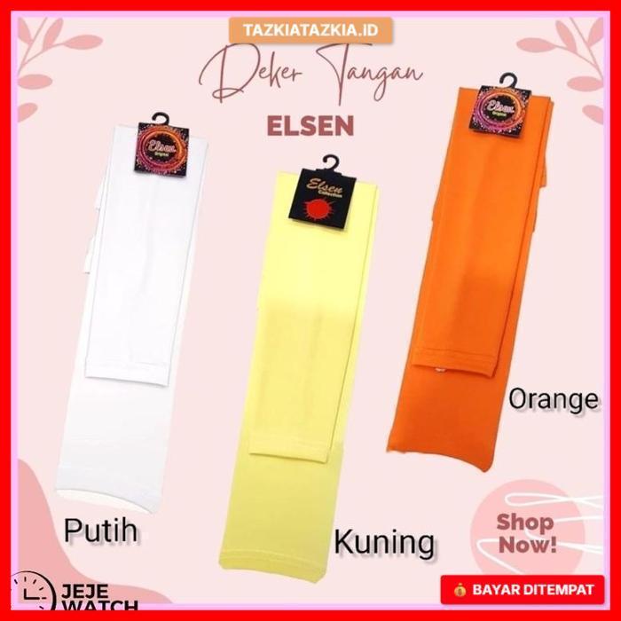 [COD]Ready Deker Elsen Tangan pria wanita manset tangan hijab trendy elastis/Handsock