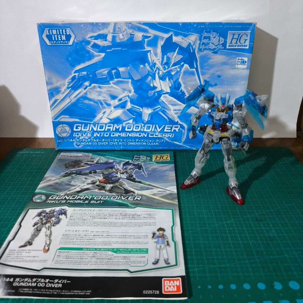 HG 1/144 Gundam 00 Diver Clear Color