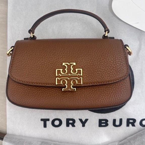 Ready TB Britten Mini Top Handle Brown Bag