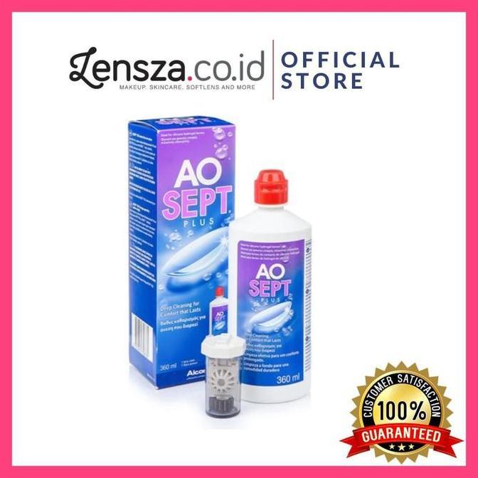AO Sept 360ml by Alcon / Pembersih AO Sept Plus / Cairan Pembersih Softlens Alcon