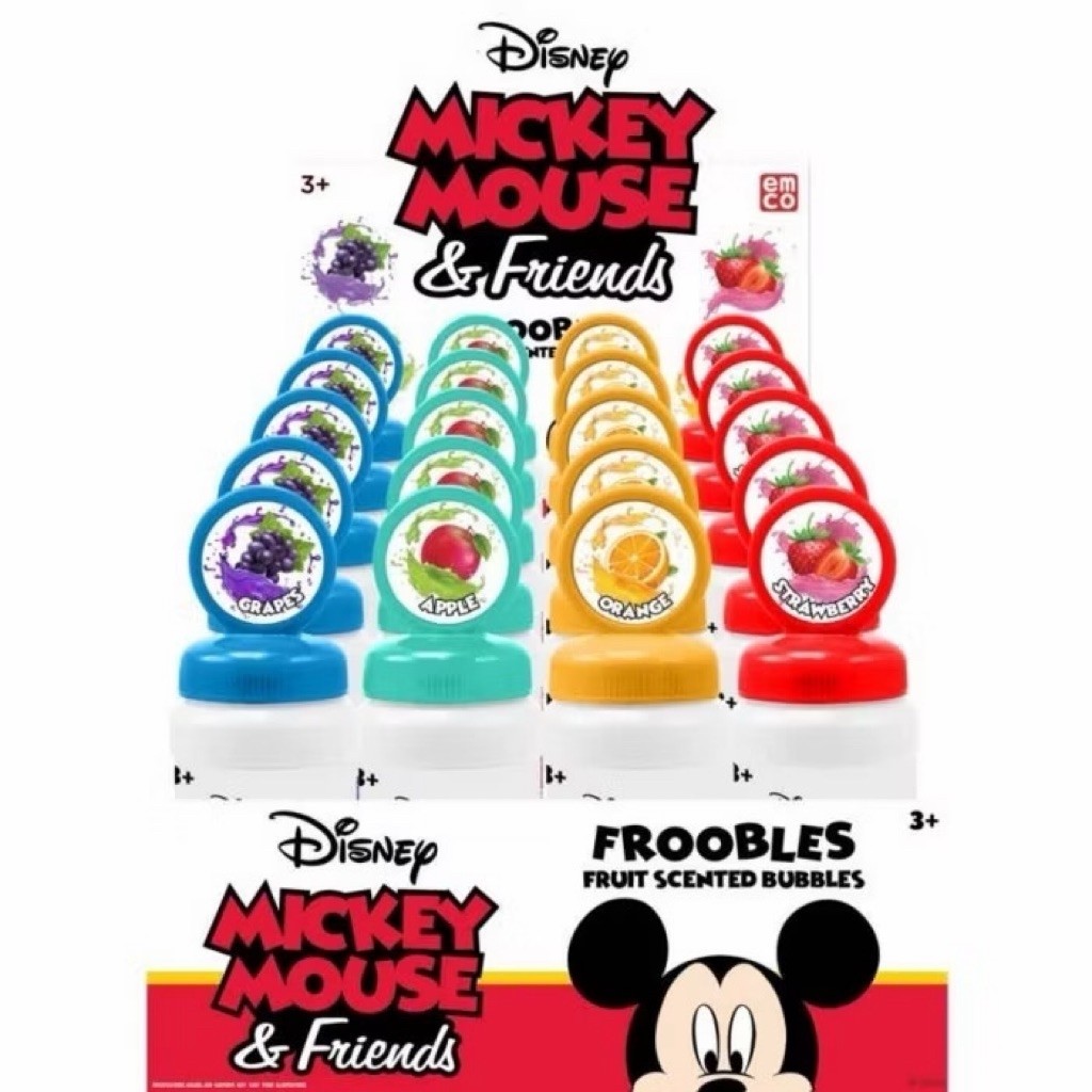 emco Foorbles bubble disney mickey assorted