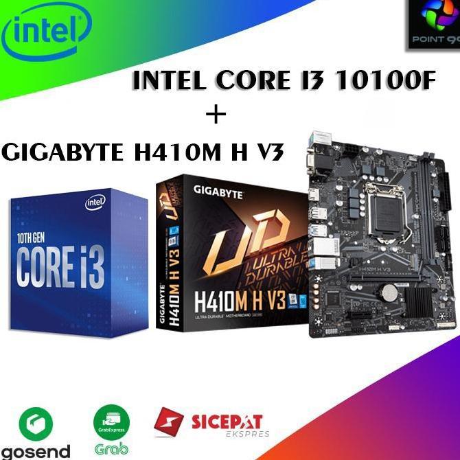 Paket Intel Core i3 10100F