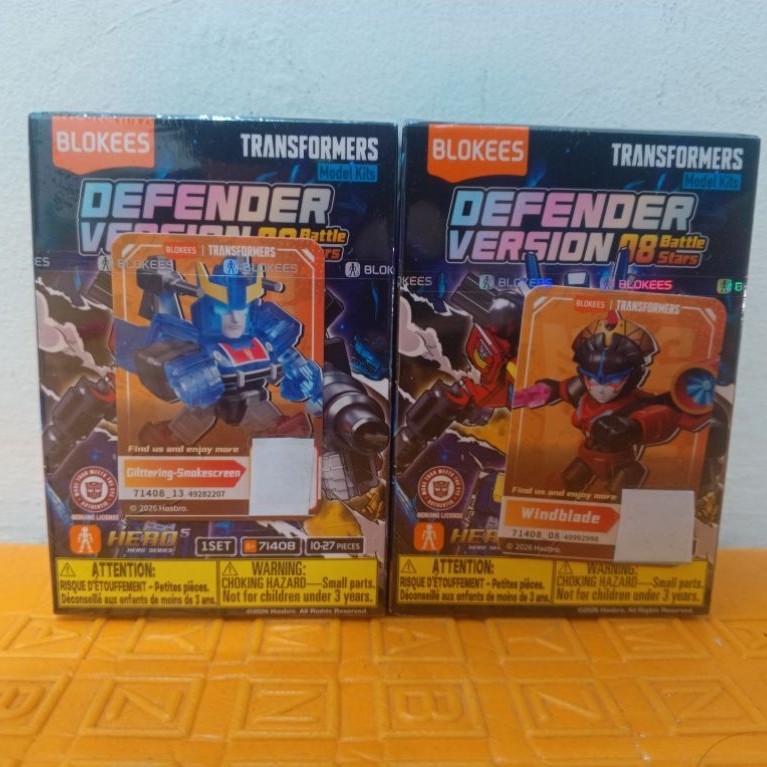 Blokees Transformers DV 08 - Glittering smokescreen & windblade