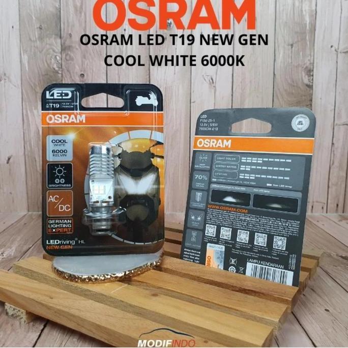 HARGA DISC - OSRAM LAMPU LED M5 T19 SEPEDA MOTOR