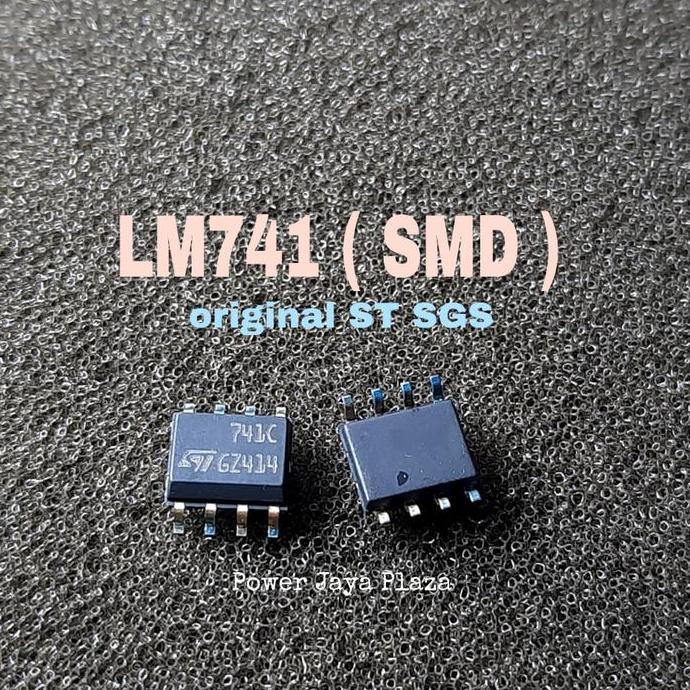 IC SMD LM741 UA741 LM UA 741 ORIGINAL ST SGS PJP79