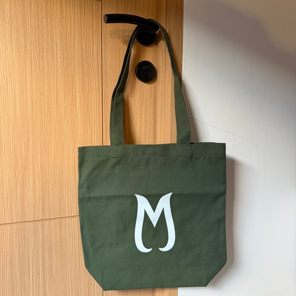 NEW TAS TOTE BAG MOOIJ GREEN / HIJAU TOTEBAG