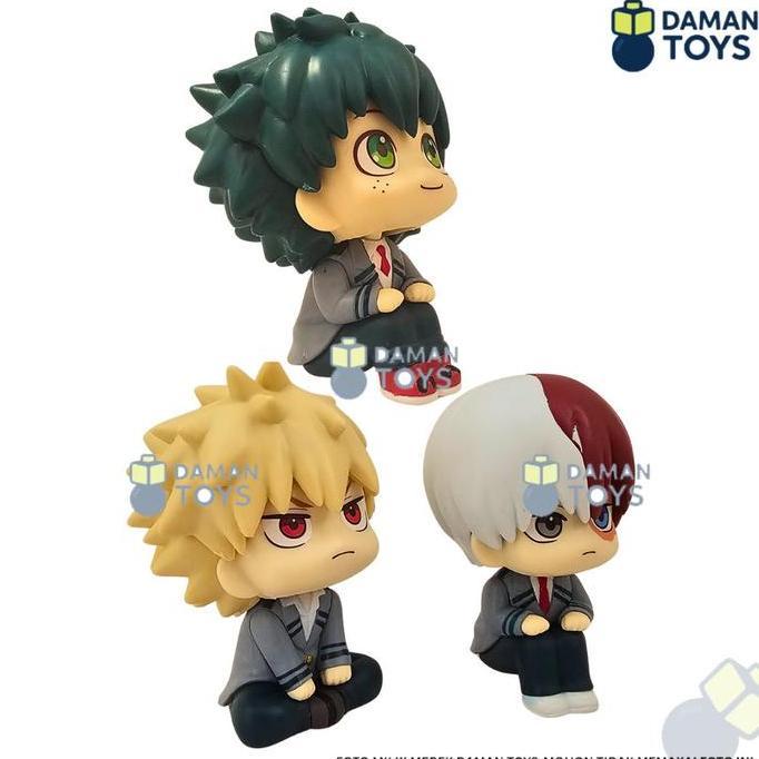 Figure Chibi My Hero Academia Deku Bakugo Todoroki Lookup