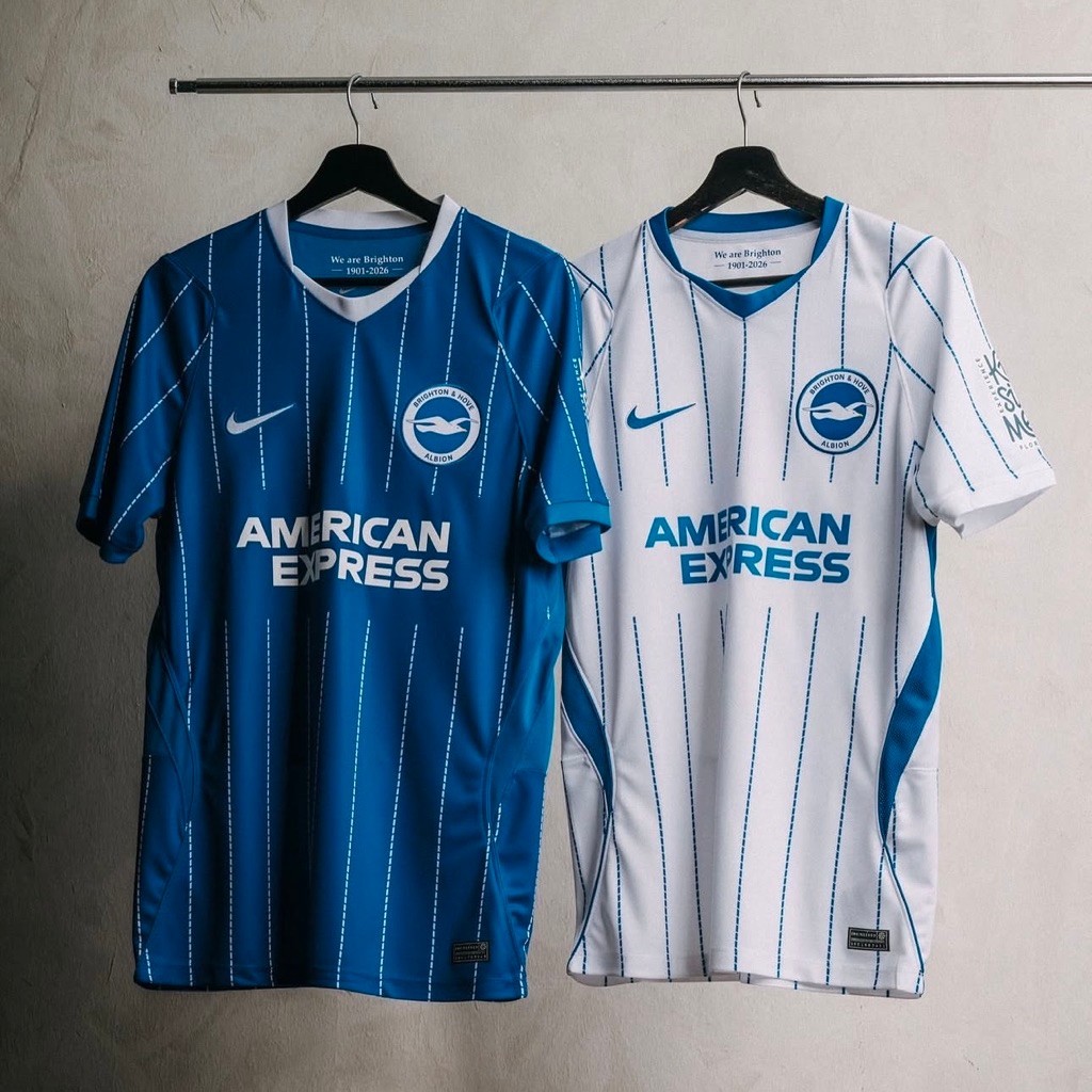 Brighton home dan Brighton away 26/27 fans