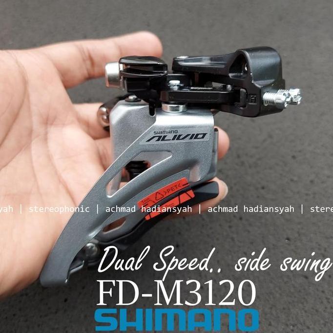 ORIGINAL SHIMANO Loosepack.. FD SHIMANO Alivio FD-M3120 Dual Speed side swing FD ALIVIO 2 Speed FD-M