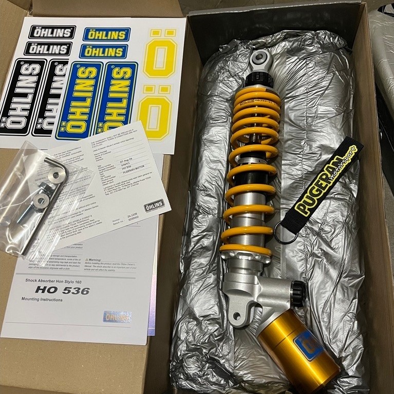 SHOCK BELAKANG OHLINS HO 536 HONDA STYLO 160 ORIGINAL GARANSI RESMI