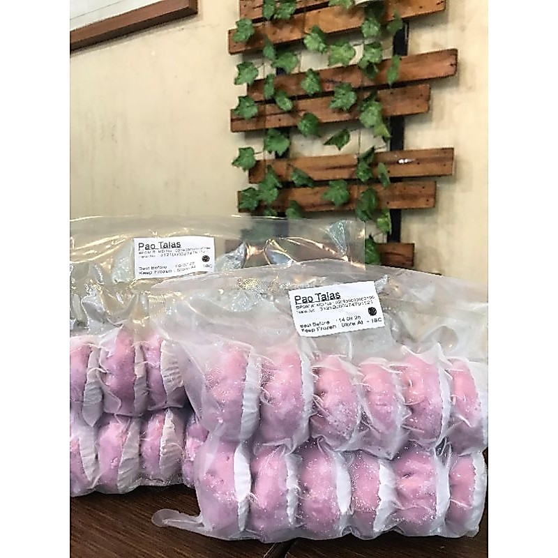Dimsum bakpao isi talas / pao dimsum isi talas / dimsum frozen
