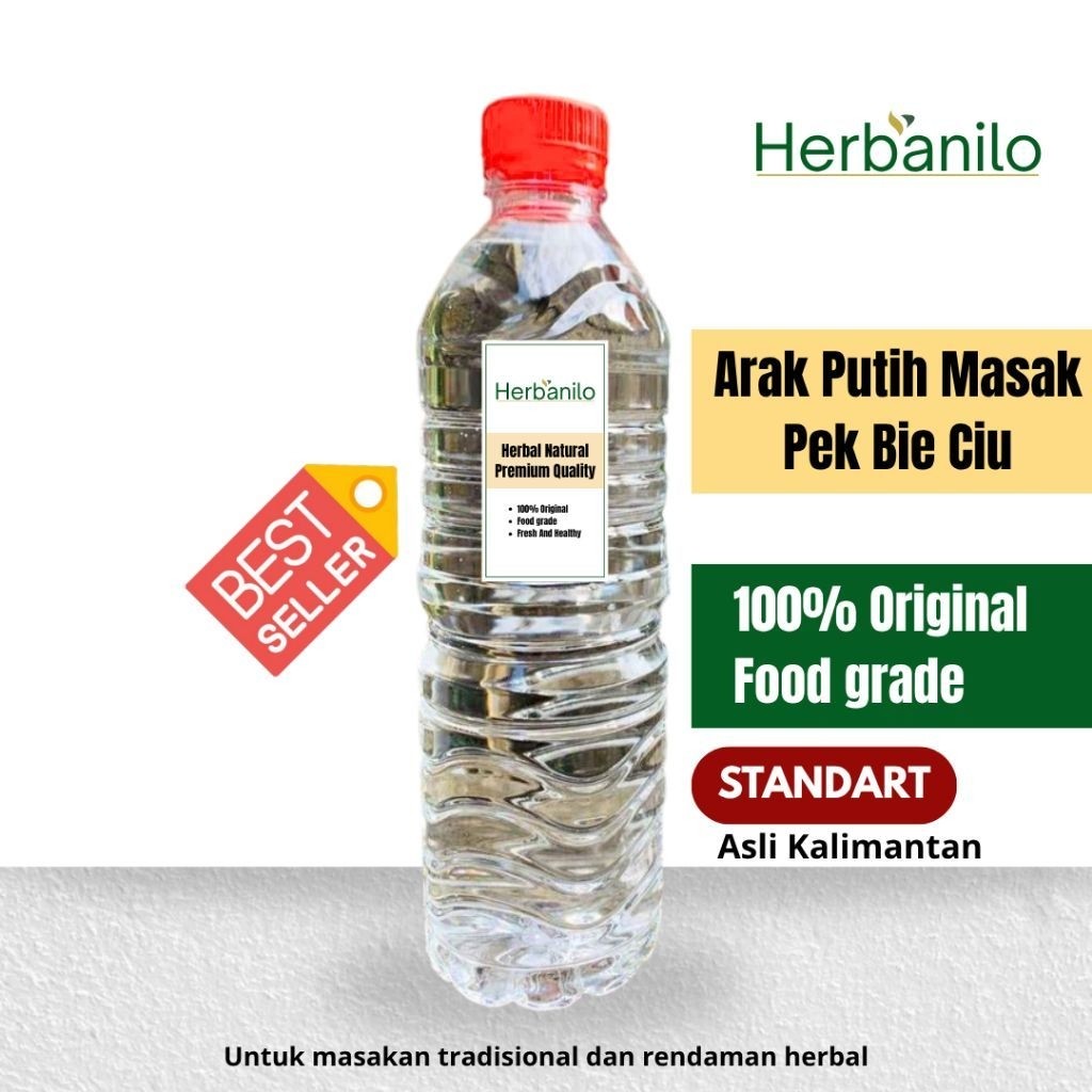 Arak putih masak untuk masakan dan rendaman herbal kalimantan