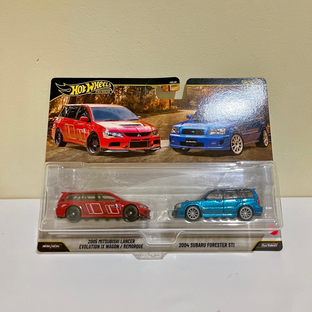 Hot Wheels Lancer Evo Wagon Pack (NEW)