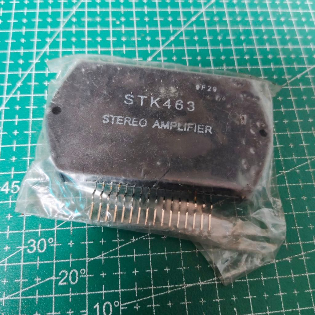 IC STK463 STEREO AMPLIFIER 16PIN 1 PCS