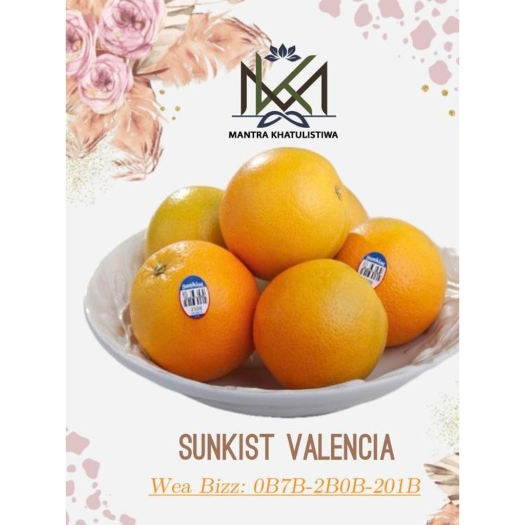 JERUK SUNKIST VALENCIA SUNKIST IMPORT JERUK SUNKIST VALENCIA IMPORT