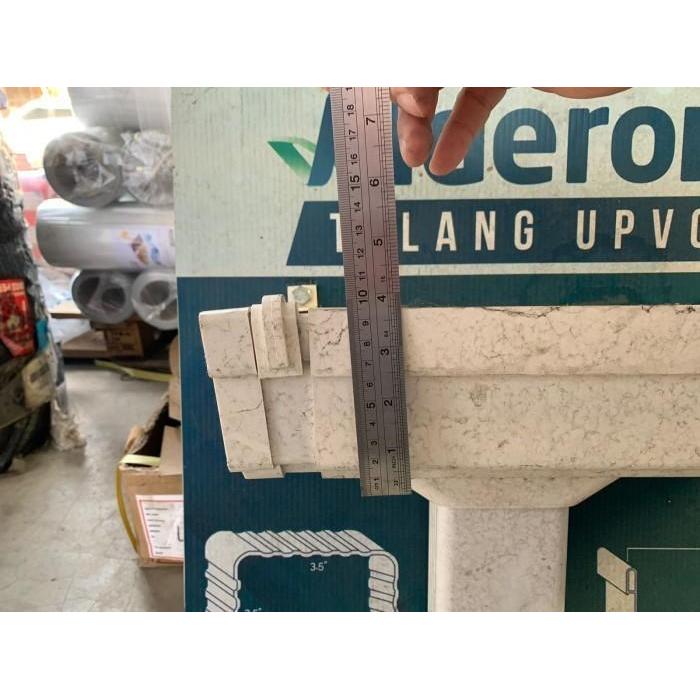 SET TALANG ALDERON UPVC 4M - TALANG AIR ORIGINAL DAN TERPERCAYA