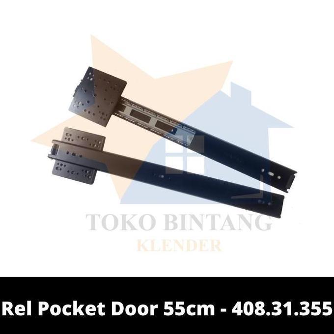 (Masterpiece) Rel Pocket Door HAFELE (Rel Salib) 55cm - 408.31.355 (pcs)