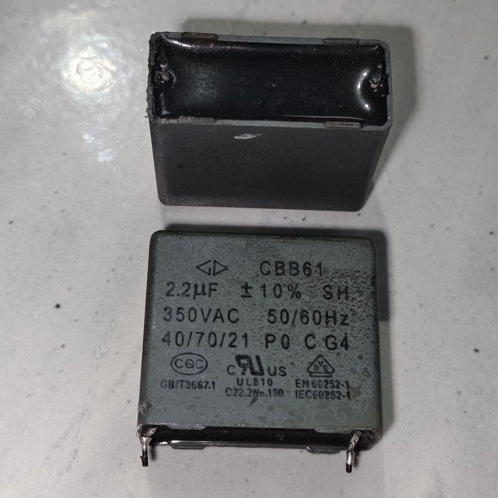 Kapasitor Cbb61 2.2uf 350v