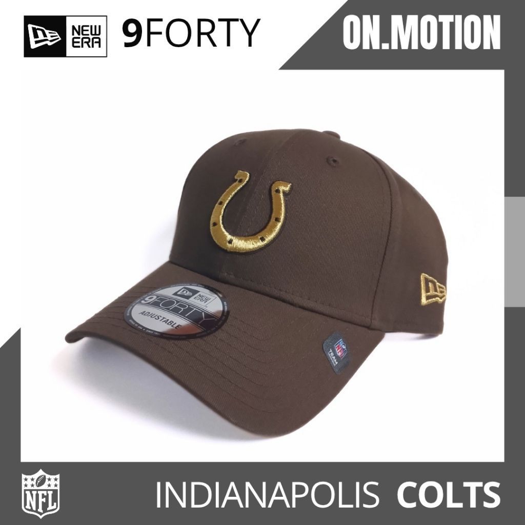 Indianapolis Colts 940 Coklat NEW ERA ORIGINAL