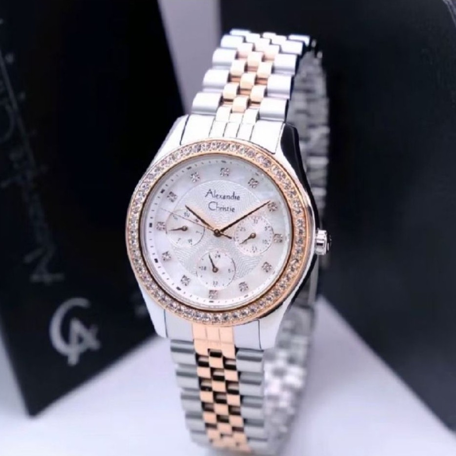 JAM TANGAN WANITA ALEXANDRE CHRISTIE 2496/ AC2496/AC 2496 ORIGINAL