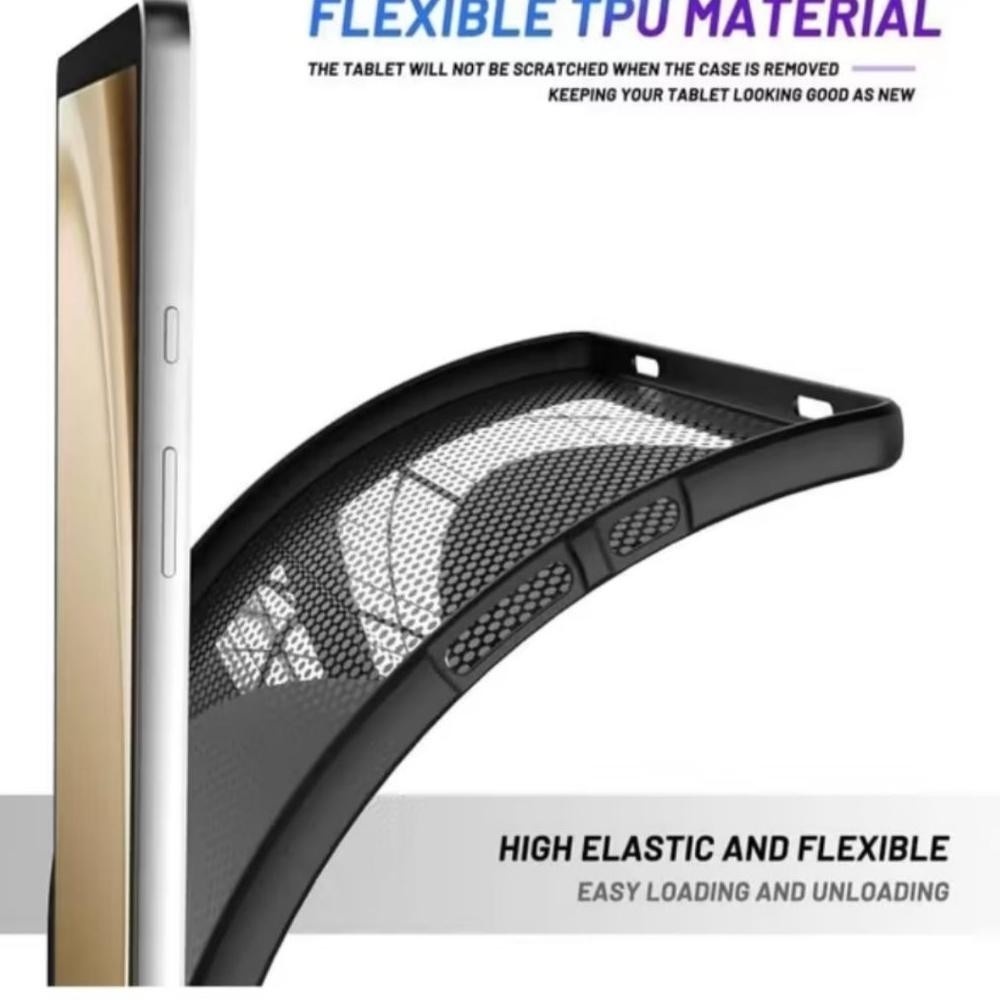 PROMO Case Black Macaron Samsung Galaxy Tab A11 8.7" - Samsung Tab A11+ 11.0" Casing Pelindung Table