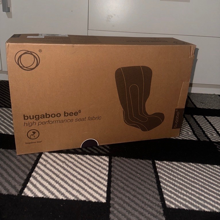 Bugaboo Bee 6 Seat Fabric Black