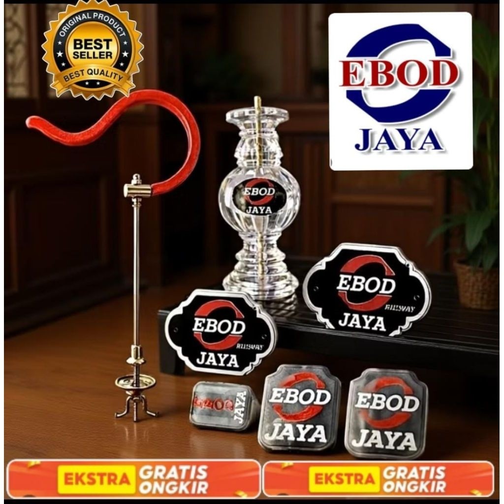 (ORIGINAL)AKSESORIS SANGKAR EBOD JAYA/LOGO/PION EBOD JAYA