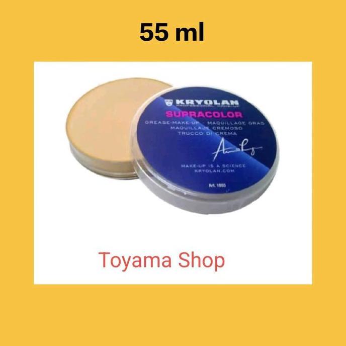 Kryolan Supracolor Foundation 55 Ml - Foundation Untuk Semua Jenis Kulit Dengan Hasil Natural Sempur