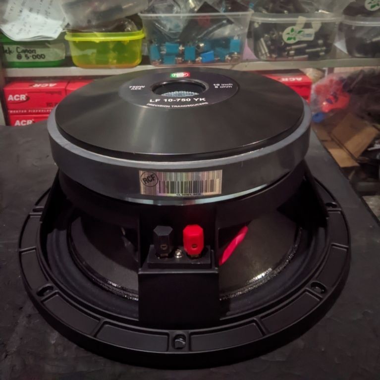 speaker 10 inch RCF LF10-750YK ITALY VC 3 IN /RCF LF10-750YK ORIGINAL DAUN COATING