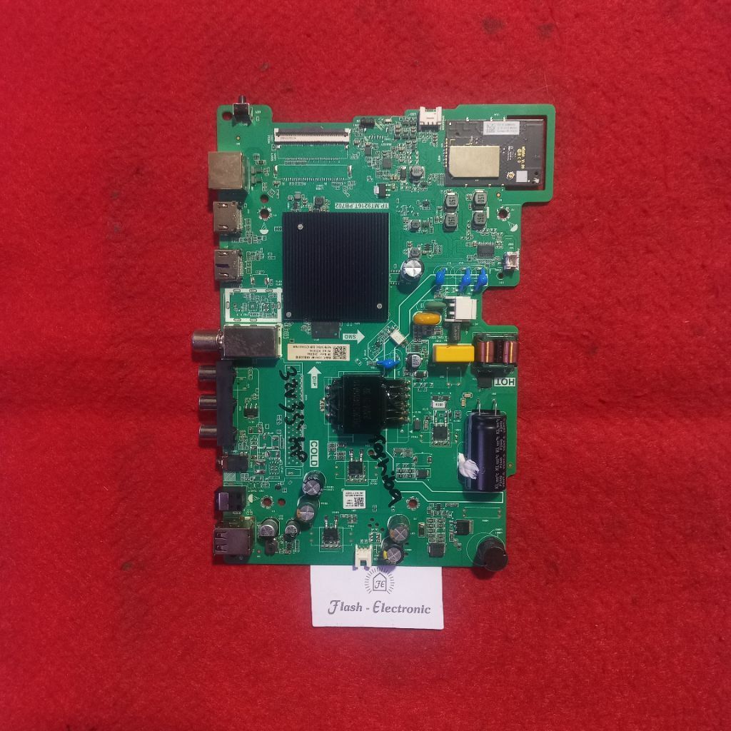 MB SMART TV TOSHIBA 32V35KP ( SOKET LAYAR 60 PIN ) - MOTHERBOARD - MAINBOARD SMART TV LED TOSHIBA 32