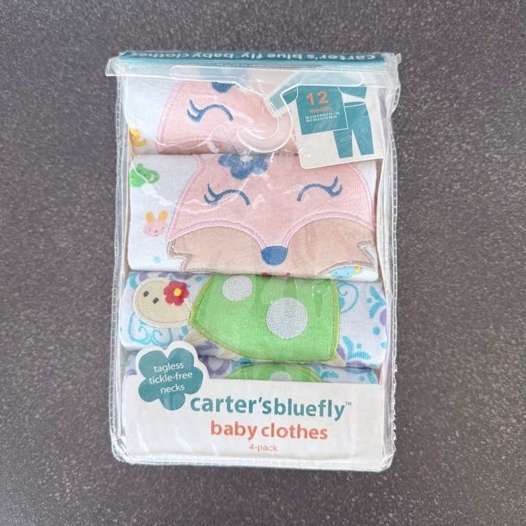 Carter's Bluefly Baby Clothes 4-Pack Baby Clothes 12 Months
