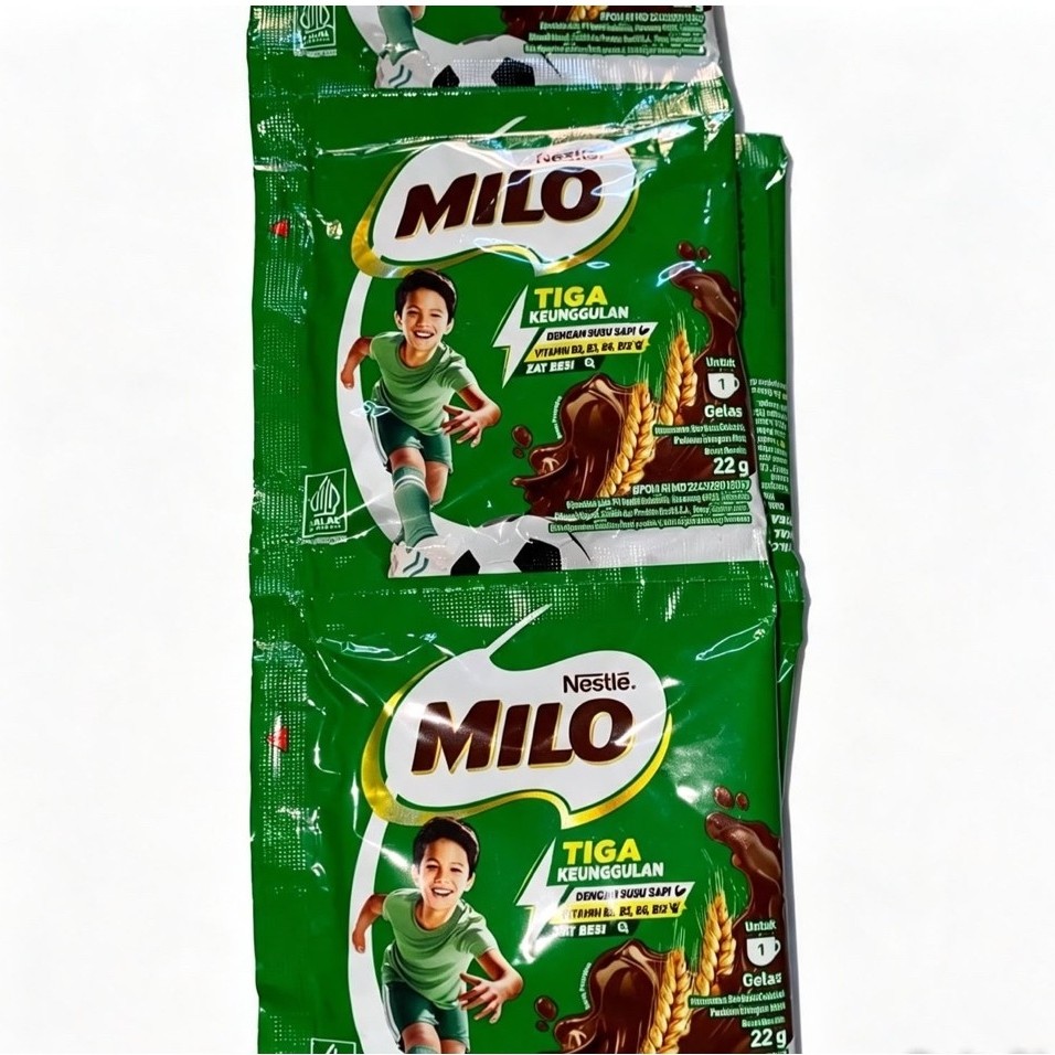 MILO SACHET RENCENG 22GR ISI 10