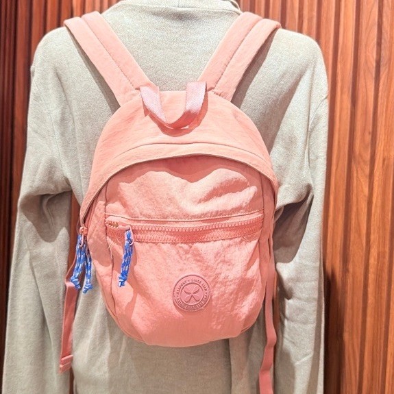 EXPORT Tas Preloved Canvas Motif Polos Wanita Pria Ukuran Medium