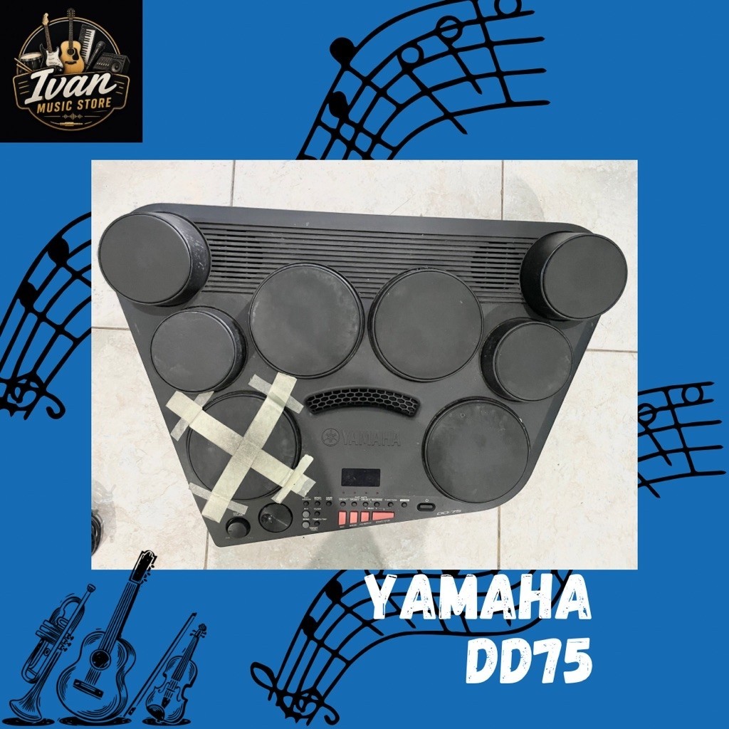 YAMAHA DRUM ELEKTRIK - DD75 SECOND/BEKAS