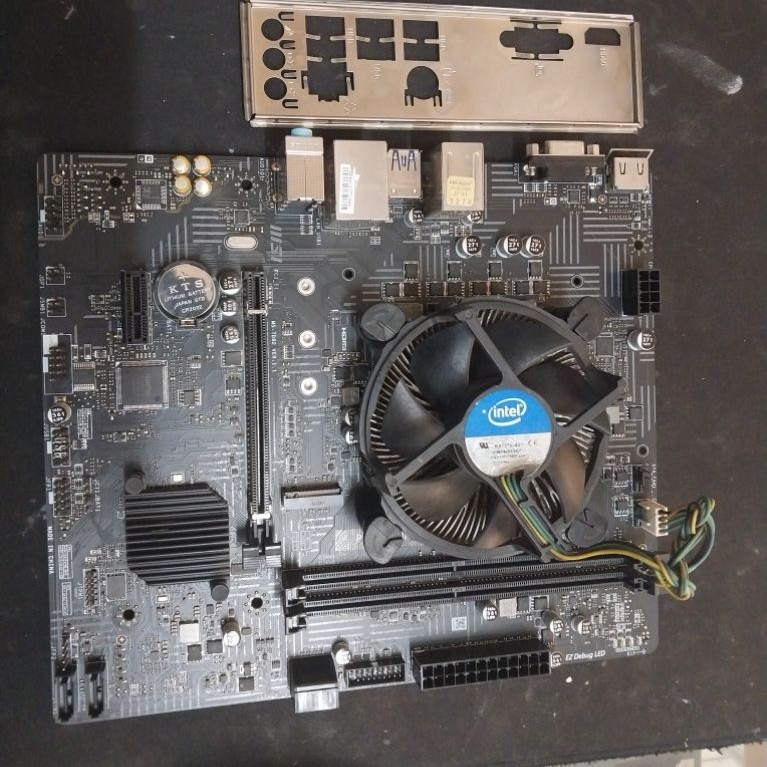 Intel I3 10100f gen 10 Mb H410m Msi